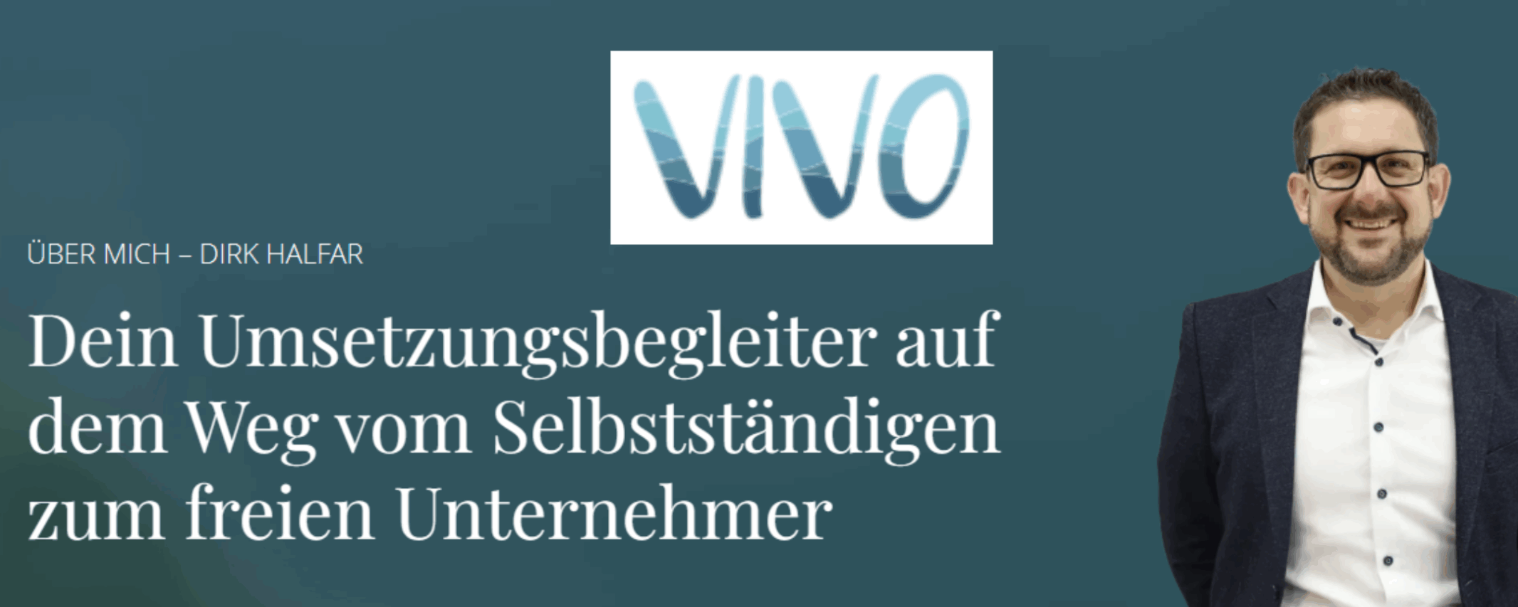 VIVO - Dirk Halfar - Banner